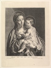 La Vierge a l'enfant. Creator: Jean Morin.