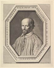 Jean Duvergier de Hauranne, abbe de Saint-Cyran. Creator: Jean Morin.