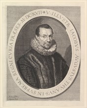 Jacques-Auguste de Thou, premier president au Parlement. Creator: Jean Morin.