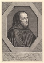 Dom Gregoire Tarrisse, superieur general de la Congregation de Saint-Maur. Creator: Jean Morin.