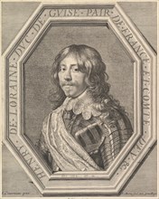 Henri II de Lorraine, duc de Guise. Creator: Jean Morin.