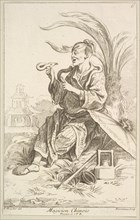 Chinese Magician, 1738-45. Creator: Jean-Baptiste Perronneau.