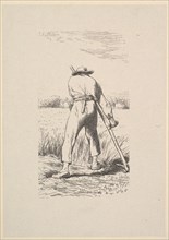 The Wheat Reaper, 1853. Creator: Jacques-Adrien Lavieille.