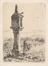 Memorial Column with an Iron Hand, 1811. Creator: Johann Christian Erhard.