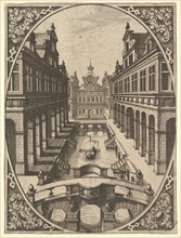 Plate from "Scenographiae...", ca. 1560. Creator: Johannes van Doetecum I.