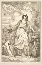 Tragedy (from Fifteen Etchings Dedicated to Sir Joshua Reynolds), December 8, 1778. Creator: John Hamilton Mortimer.