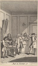 Frontispiece to Moliere's "L'Avare"