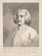 The Right Honorable Henry Fox, Lord Holland, May 19, 1782. Creator: Joseph Haynes.