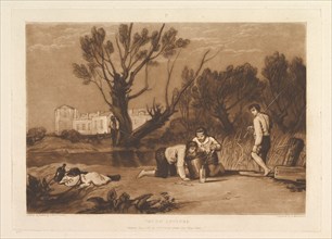 Young Anglers (Liber Studiorum, part VII), June 1, 1811. Creator: JMW Turner.