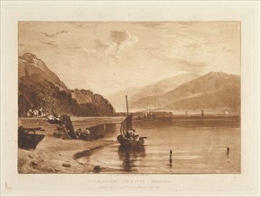 Inverary Pier, Loch Fyne, Morning (Liber Studiorum, part VII, plate 35), June 1, 1811. Creator: JMW Turner.