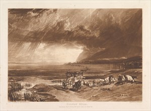 Solway Moss (Liber Studiorum, part XI, plate 52), January 1, 1816. Creator: JMW Turner.