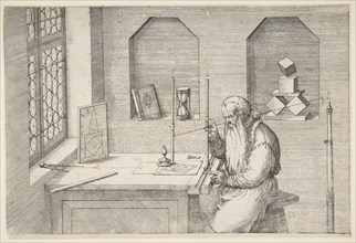 Wenzel Jamnitzer, 16th century. Creator: Jost Ammon.