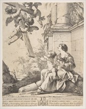 Virgin and Child with Angels, 1639. Creator: Laurent de la Hyre.