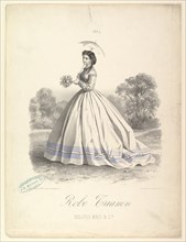Robe Trianon, Dollfus Mieg & Cie, 1865. Creator: Lemercier et Compagnie.