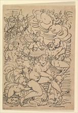 The Triumph of Amphitrite, ca. 1550-1580. Creator: Luca Cambiaso.