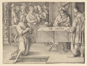 Joseph Interpreting Pharoah's Dreams, 1512. Creator: Lucas van Leyden.