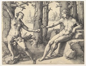 Fall of Man, 1530. Creator: Lucas van Leyden.