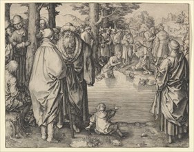 The Baptism of Christ in the River Jordan, ca. 1510. Creator: Lucas van Leyden.