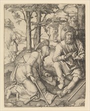 The Pilgrims, ca. 1508. Creator: Lucas van Leyden.
