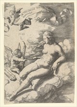 Venus and Cupid, 1528. Creator: Lucas van Leyden.