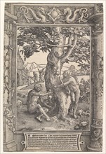 The Fall of Man, ca. 1517. Creator: Lucas van Leyden.