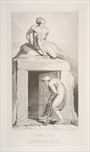 Death's Door, from The Grave, a Poem by Robert Blair, March 1, 1813. Creator: Luigi Schiavonetti.