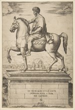 Equestrian Statue of Marcus Aurelius, 1515-27. Creator: Marco Dente.