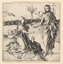 Noli me Tangere, ca. 1435-1491. Creator: Martin Schongauer.