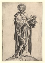 St. John the Baptist, ca. 1435-1491. Creator: Martin Schongauer.