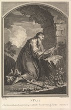 Saint Paul, 1726. Creator: Michel Aubert.