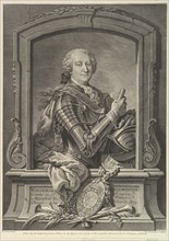 Portrait of Maréchal de Lowendal, 18th century. Creator: Nicolas de Larmessin.