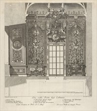 The First Wall of the Porcelain Room, from: 'Fürstlicher Baumeister Oder: Architectura civ..., 1711. Creator: Paul Decker the Elder.