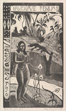 Delightful Land, 1893-94. Creator: Paul Gauguin.