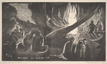 The Devil Speaks, 1893-94. Creator: Paul Gauguin.