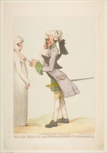 Buck's Beauty and Rowlandson's Connoisseur, January 1, 1800. Creator: Piercy Roberts.