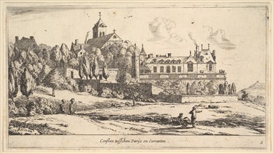 View of Conflans, 17th century. Creator: Reinier Zeeman.