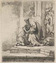 The Return of the Prodigal Son, 1636. Creator: Rembrandt Harmensz van Rijn.