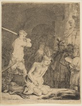 The Beheading of John the Baptist. Creator: Rembrandt Harmensz van Rijn.