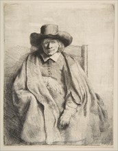 Clement de Jonghe, Printseller, 1651. Creator: Rembrandt Harmensz van Rijn.