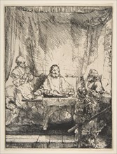 The Supper at Emmaus, 1654. Creator: Rembrandt Harmensz van Rijn.