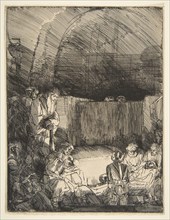 The Entombment, ca. 1654. Creator: Rembrandt Harmensz van Rijn.
