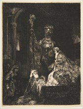 The Presentation in the Temple in the Dark Manner, ca. 1654. Creator: Rembrandt Harmensz van Rijn.