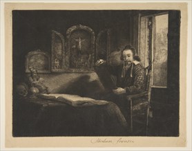 Abraham Francen, Apothecary, ca. 1656. Creator: Rembrandt Harmensz van Rijn.