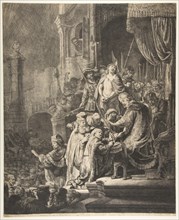 Christ Before Pilate: the large plate, 1636. Creator: Rembrandt Harmensz van Rijn.
