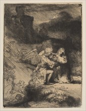 The Agony in the Garden, ca. 1652. Creator: Rembrandt Harmensz van Rijn.