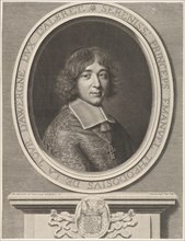 Emmanuel-Théodose de La Tour d'Auvergne, Le Cardinal de Bouillon, 1668. Creator: Robert Nanteuil.