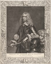 François de Vendôme, duc de Beaufort, ca. 1649. Creator: Robert Nanteuil.