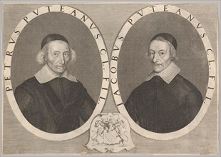 Double Portrait of Pierre and Jacques Dupuy, ca. 1648-49. Creator: Robert Nanteuil.