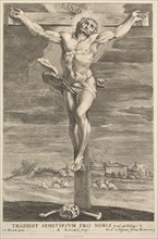 Crucifixion, 1670-90. Creator: Robert van Audenaerde.