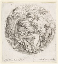 Rest on the Flight into Egypt, ca. 1641. Creator: Stefano della Bella.